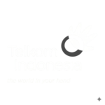 Telkom Indonesia logo with slogan